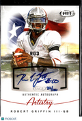 Robert Griffin III 2012 SAGE HIT Artistry Auto Autograph RC 32/100 Baylor Bears