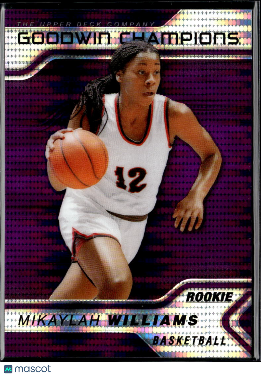 Mikaylah Williams 2023 Upper Deck Goodwin Champions Purple Pulsar /23 LSU Tigers