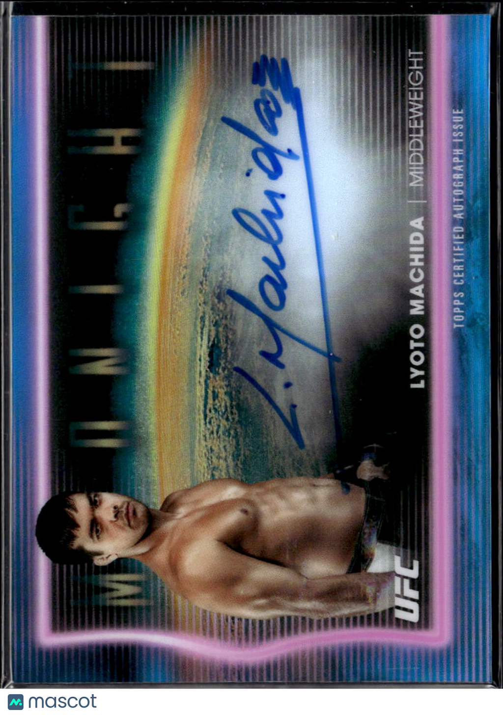 Lyoto Machida 2025 Topps Midnight Horizon Signatures Auto Autograph UFC