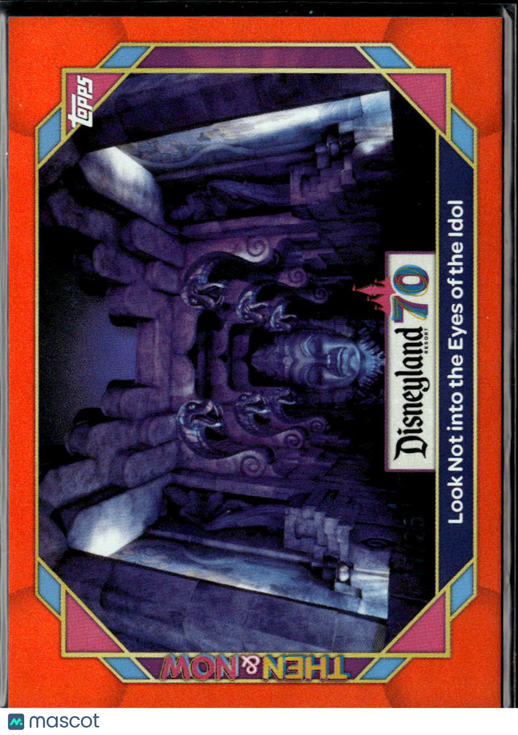 Look Not Into the Eyes 2025 Topps Disneyland 70th Anniversary Then & Now 17/25