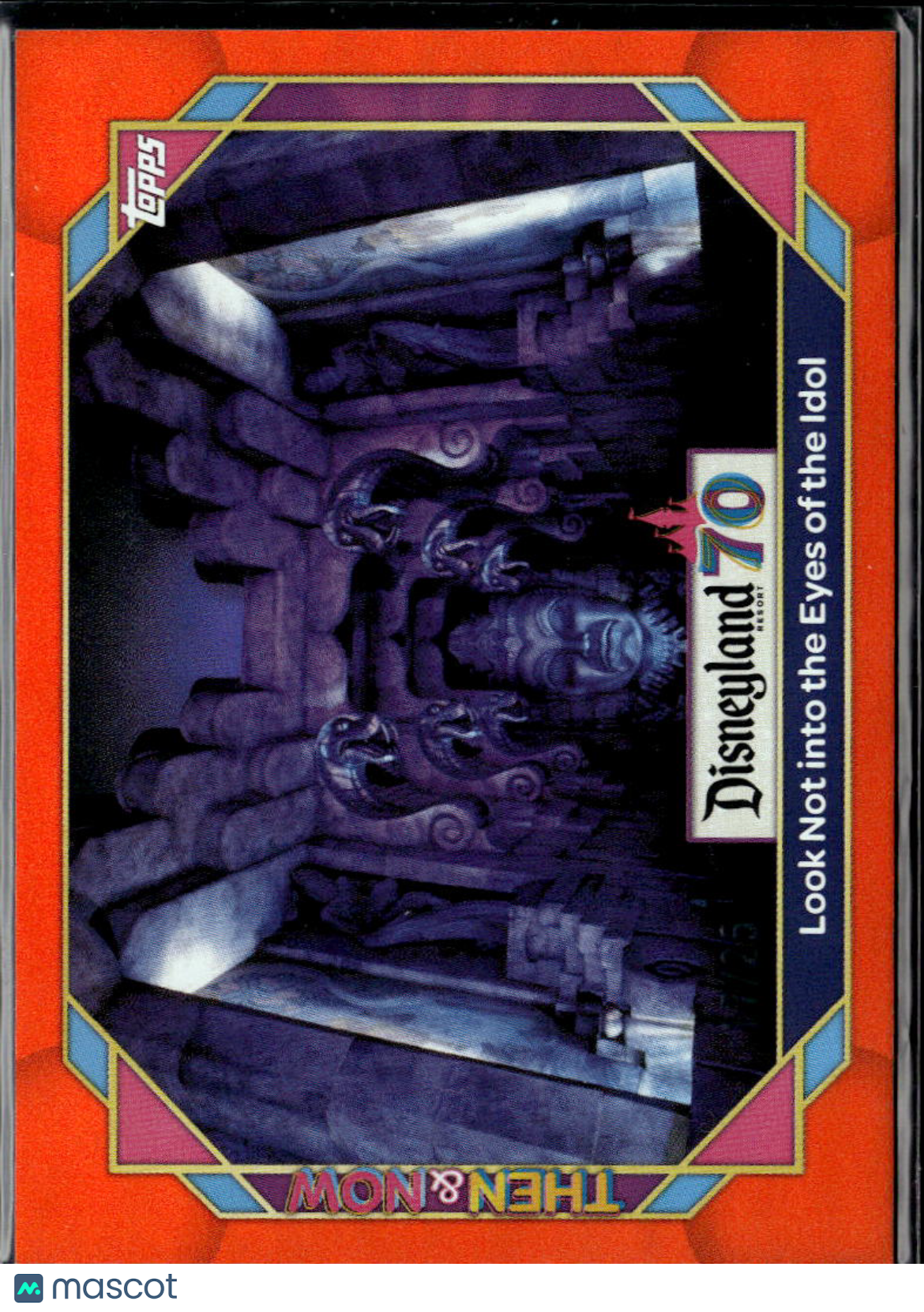 Look Not Into the Eyes 2025 Topps Disneyland 70th Anniversary Then & Now 17/25