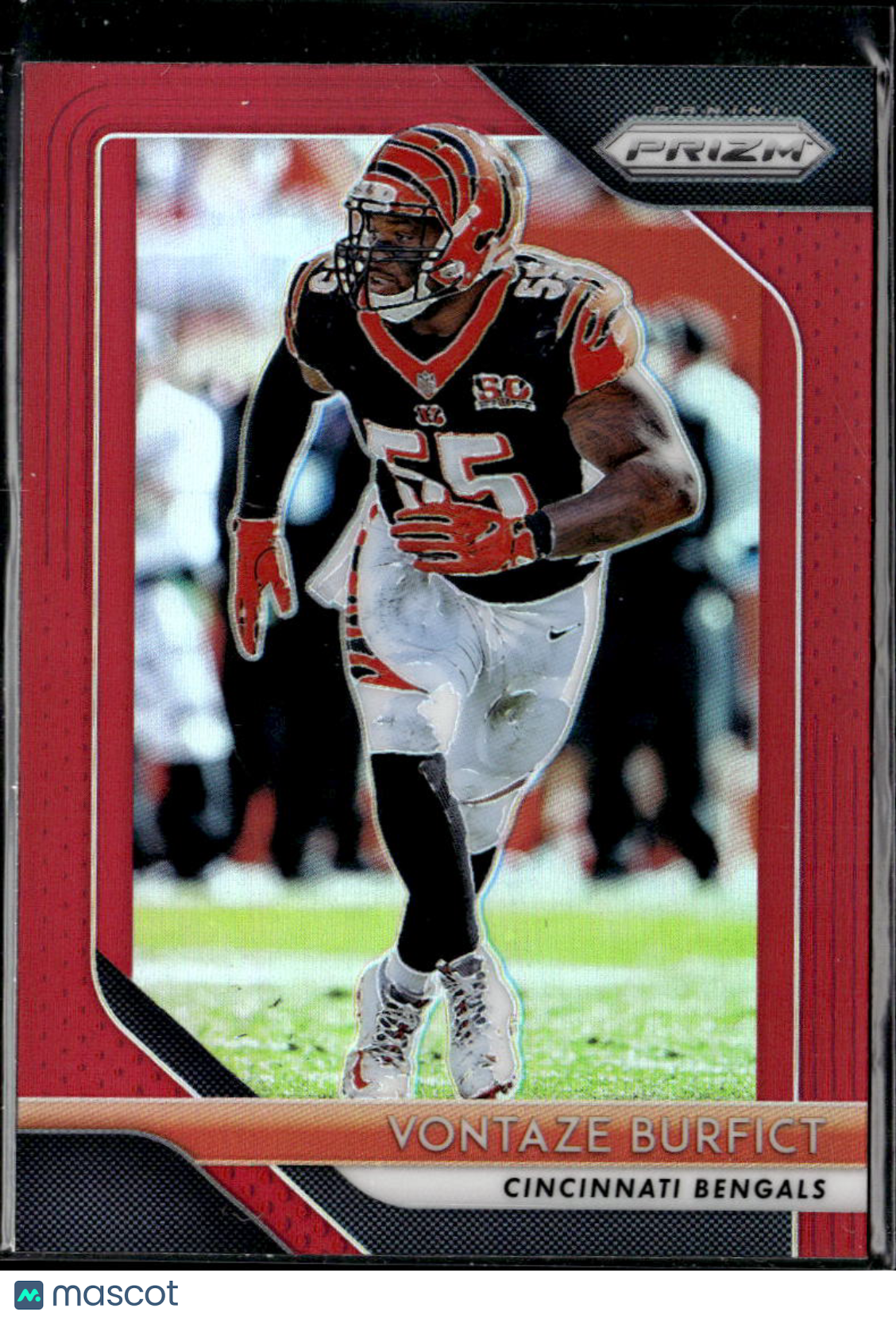 Vontaze Burfict 2018 Prizm Retail Red Prizm SSP SHORTPRINT Cincinnati Bengals