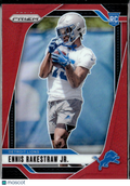 Ennis Rakestraw Jr. 2024 Prizm Retail Red Prizm Rookie SSP RC Detroit Lions