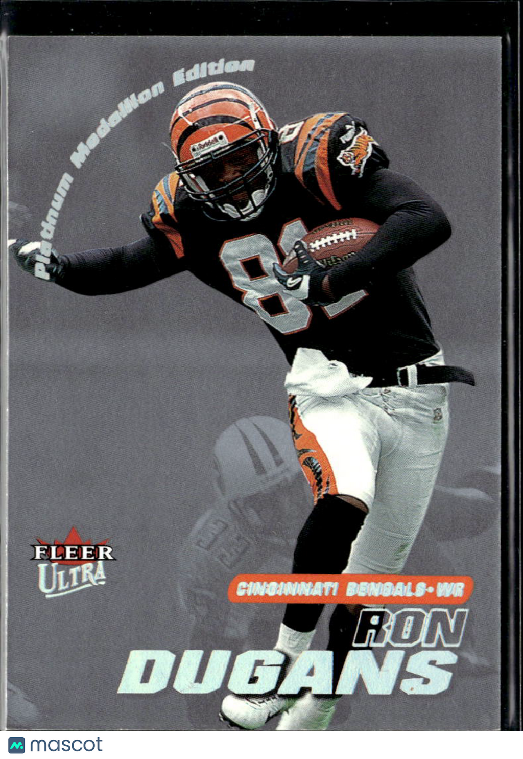 Ron Dugans 2001 Fleer Ultra Platinum Medallion 49/50 Cincinnati Bengals