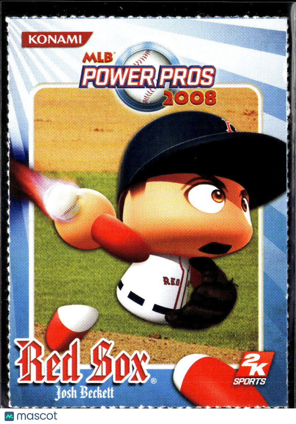 Josh Beckett 2008 Konami MLB Power Pros Boston Red Sox