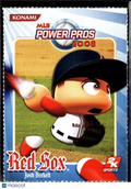 Josh Beckett 2008 Konami MLB Power Pros Boston Red Sox