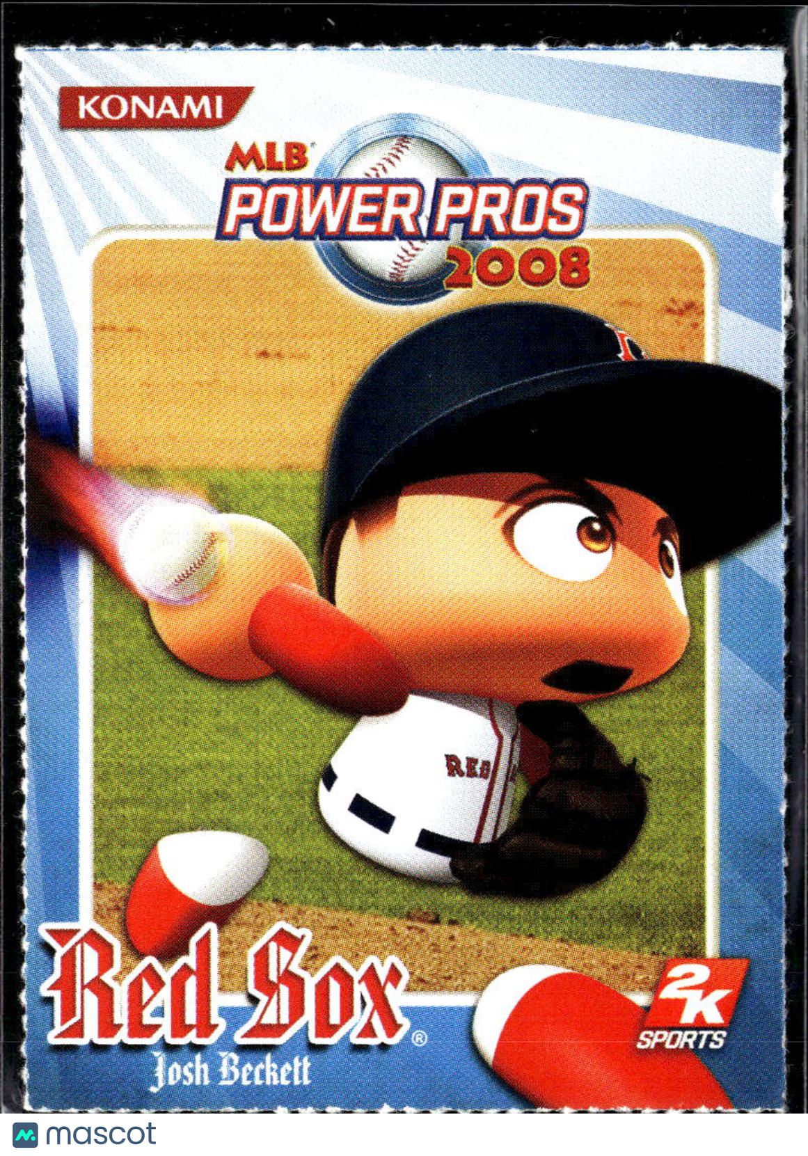 Josh Beckett 2008 Konami MLB Power Pros Boston Red Sox