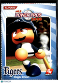 Magglio Ordonez 2008 Konami MLB Power Pros Detroit Tigers