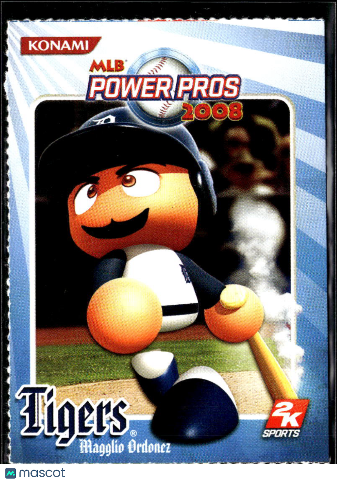Magglio Ordonez 2008 Konami MLB Power Pros Detroit Tigers