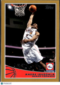 Andre Iguodala 2009-10 Topps GOLD 0165/2009 Philadelphia 76ers