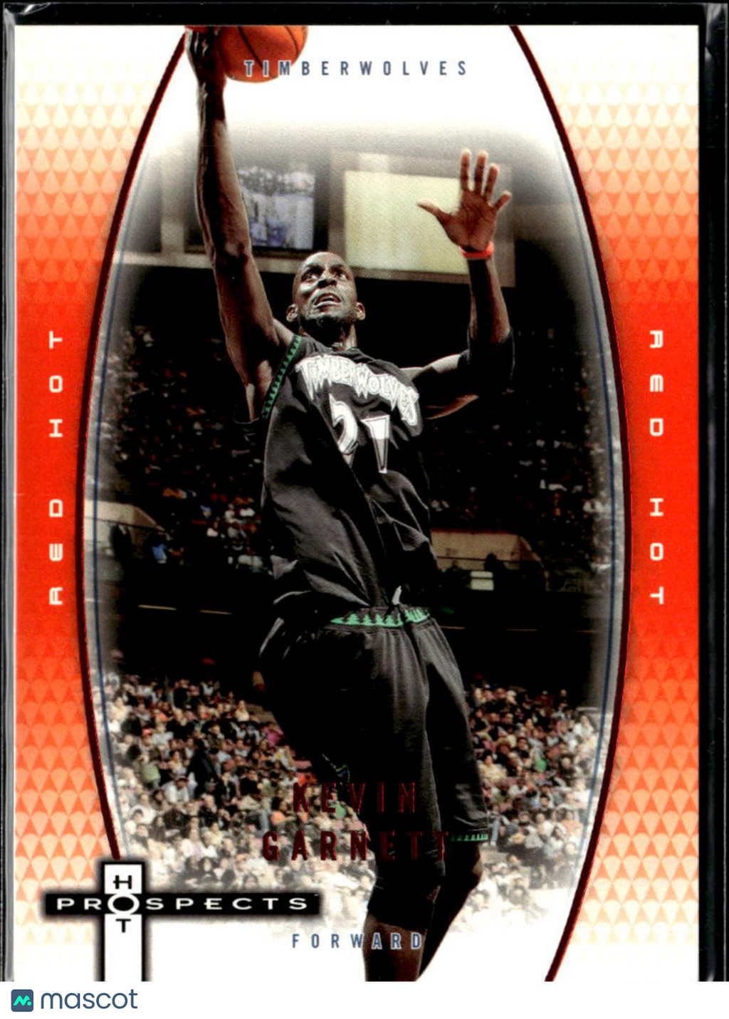 Kevin Garnett 2006-07 Fleer Hot Prospects Red Hot 38/50 Minnesota Timberwolves