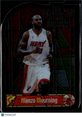 Alonzo Mourning 2000 Topps Gallery Gallery of Heroes Stained Glass Miami Heat