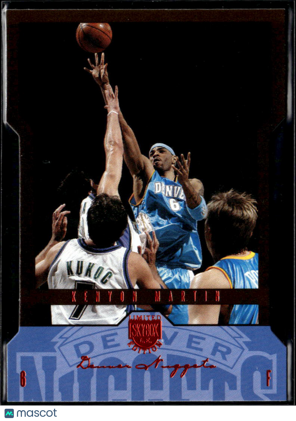 Kenyon Martin 2004-05 Fleer SkyBox L.E. Limited Edition 4/50 Denver Nuggets