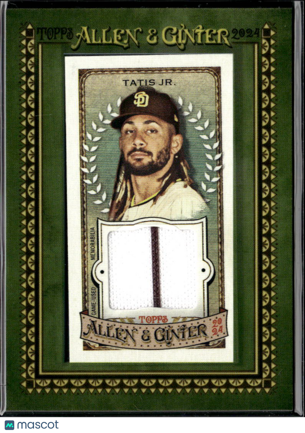 Fernando Tatis Jr. 2024 Topps Allen & Ginter Game Worn Patch San Diego Padres