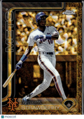 Darryl Strawberry 2025 Topps Chrome Gilded Collection Gold Refractor 28/75 Mets