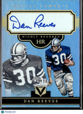 Dan Reeves 2017 Vertex Highly Revered Auto Autograph 48/99 Dallas Cowboys