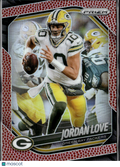 Jordan Love 2025 Prizm Pigskin Leather Prizm 18/180 Green Bay Packers