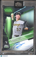 Bubba Chandler 2026 Topps Chrome Black Auto Autograph RC 18/99 Pirates