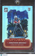 Jonathon Brooks 2024 Optic UPTOWNS SSP CASE HIT RC Carolina Panthers