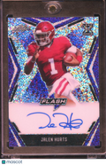 Jalen Hurts 2020 Leaf Flash Auto Autograph Rookie RC 14/25 Oklahoma Sooners