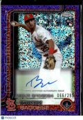 Thomas Saggese 2025 Topps Chrome Auto Autograph RC 66/299 St. Louis Cardinals