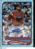 Jordan Lawlar 2024 Topps Chrome Silver Pack Auto Autograph RC /299 Diamondbacks