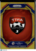 Trinidad and Tobago 2024 Prizm Copa America Team Logo GOLD Prizm 4/10