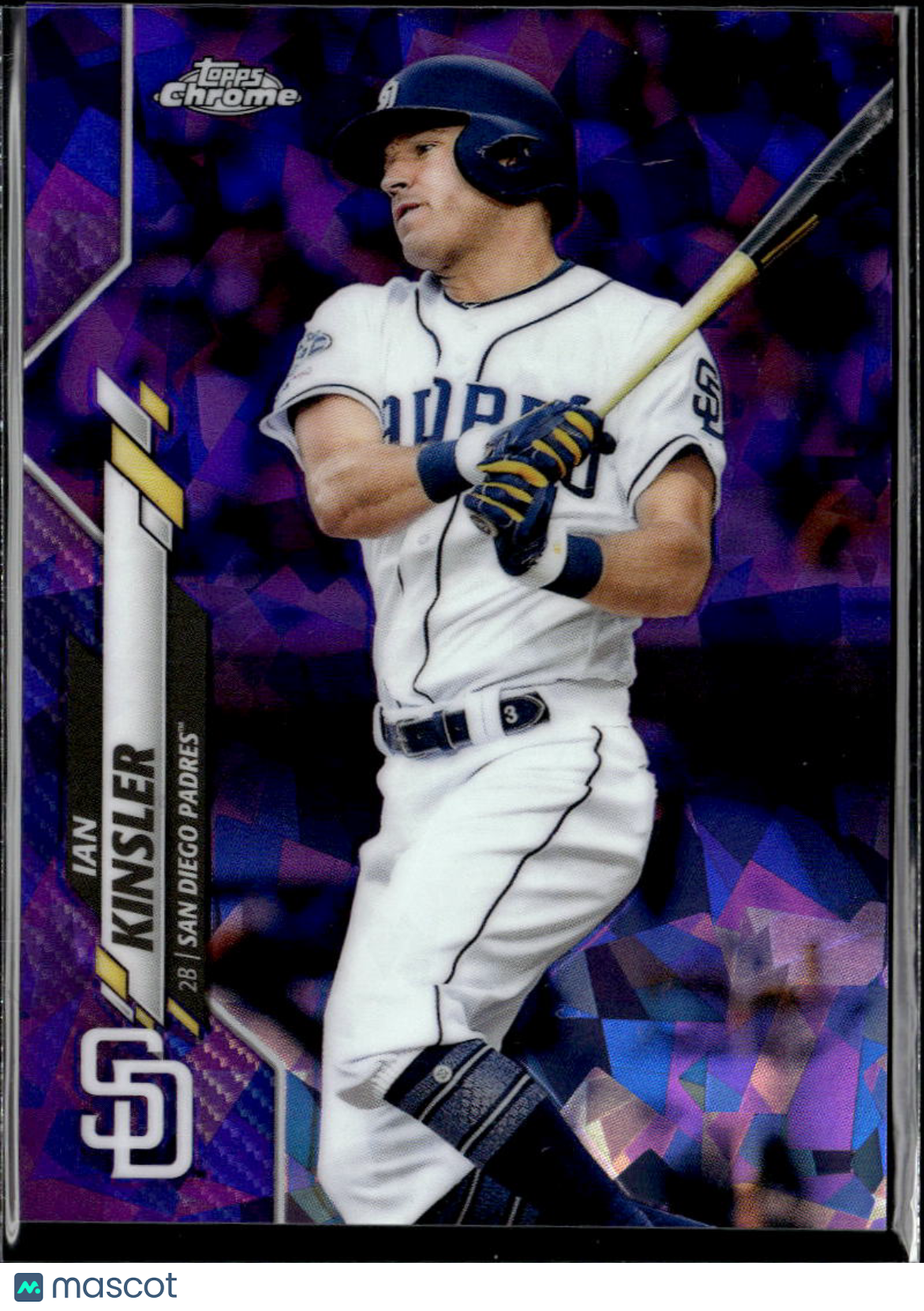 Ian Kinsler 2020 Topps Chrome Sapphire Purple Refractor 2/10 San Diego Padres