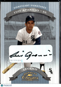 Luis Aparicio 2002 Donruss Classics Auto Autograph 135/400 Chicago White Sox