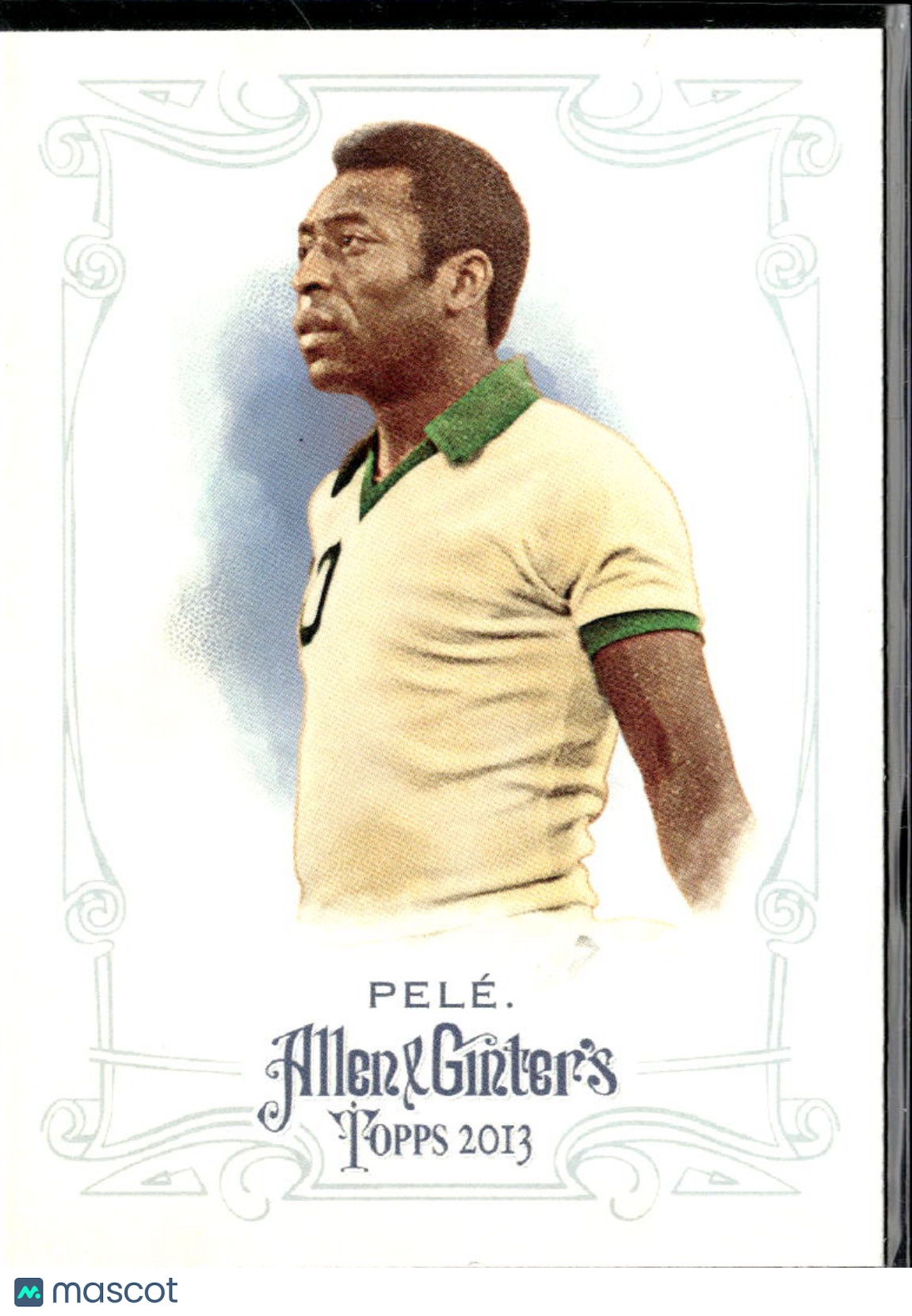 Pelé 2013 Topps Allen & Ginter Missing Foil Back SSP SHORTPRINT #130 Brazil