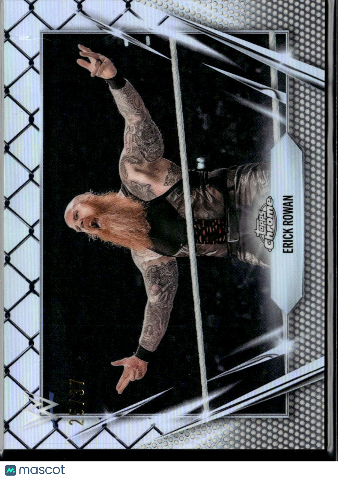 Erick Rowan 2026 Topps Chrome Steel Cage Refractor /37 The Wyatt Sicks