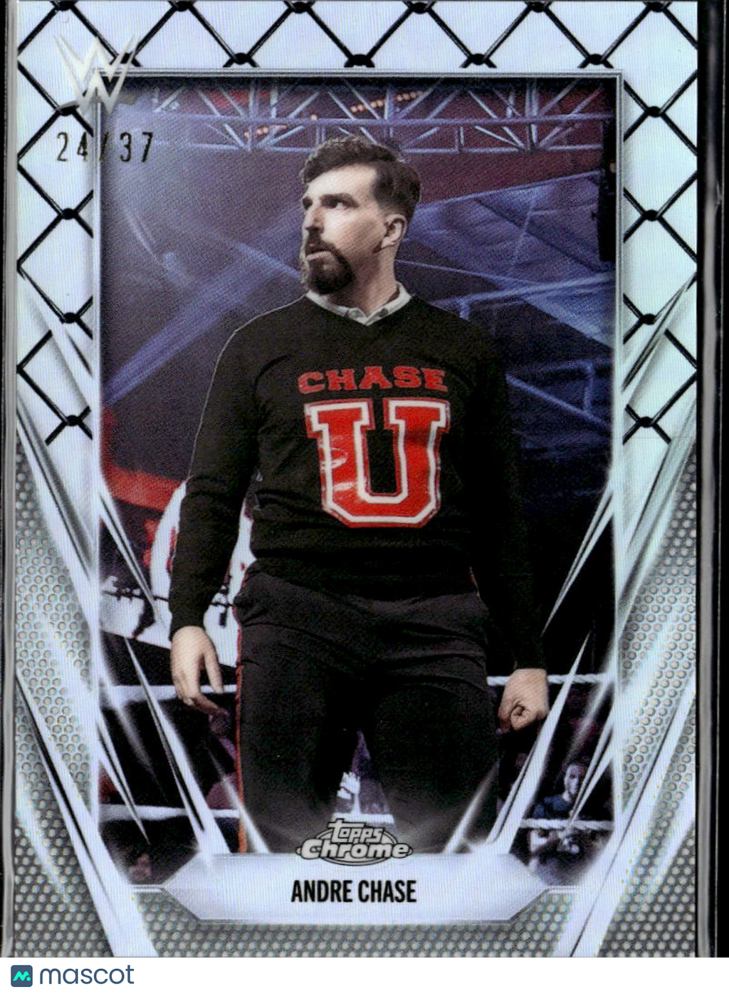 Andre Chase 2026 Topps Chrome WWE Steel Cage Refractor 24/37