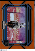 Solo Sikoa 2023 Panini Prizm WWE Orange Prizm 22/99 The Bloodline