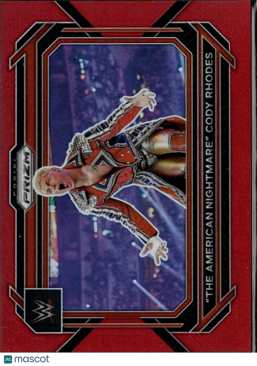 Cody Rhodes 2023 Panini Prizm WWE Red Prizm 163/299