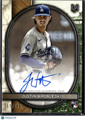 Justin Wrobleski 2025 Topps Museum Collection Auto Autograph RC 151/199 Dodgers