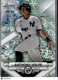 Anthony Volpe 2023 Bowman Sterling RC Speckle Refractor 44/99 NY Yankees