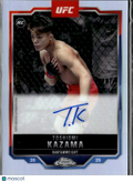 Toshiomi Kazama 2025 Topps Chrome UFC Auto Autograph RC Rookie 138/199