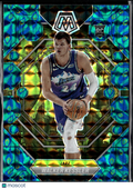 Walker Kessler 2022-23 Mosaic Peacock Prizm Rookie RC SSP SHORTPRINT Utah Jazz