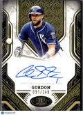 Alex Gordon 2025 Topps Tier One Auto Autograph 91/249 Kansas City Royals