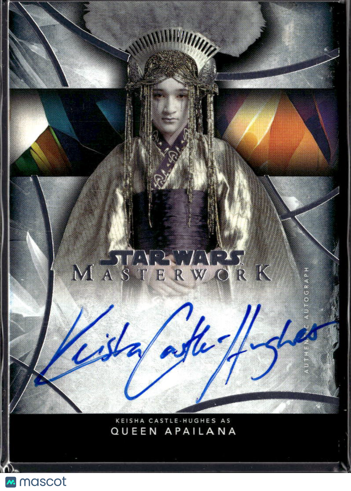 Keisha Castle-Hughes as Queen Apailana Topps Star Wars Masterwork Auto Autograph