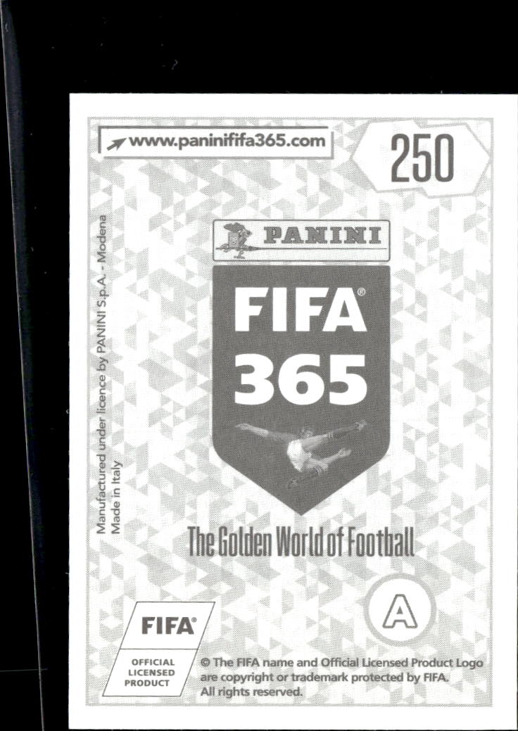 Kylian Mbappé 2018 Panini FIFA Sticker Rookie RC #250 Paris Saint-Germain