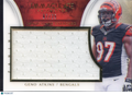 Geno Atkins 2015 Immaculate Game Worn Jersey Patch 7/25 Cincinnati Bengals
