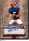 Michael Hawkins Jr. 2024 Leaf Electrum Auto Autograph RC 7/10 Oklahoma Sooners