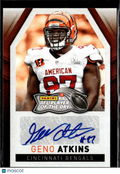 Geno Atkins 2013 Panini Player of the Day Auto Autograph SSP SHORTPRINT Bengals