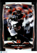 Vontaze Burfict 2014 Topps BLACK Parallel 58/59 Cincinnati Bengals