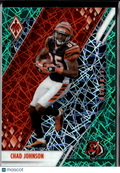 Chad Johnson 2021 Phoenix Teal Lazer 25/25 Cincinnati Bengals