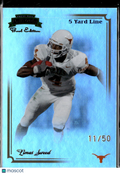 Limas Sweed 2008 Press Pass Legends Bowl Edition GOLD RC 11/50 Texas Longhorns