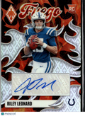 Riley Leonard 2025 Phoenix Fuego Auto Autograph Rookie RC Indianapolis Colts