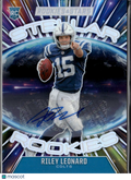 Riley Leonard 2025 Rookies & Stars Auto Autograph RC 27/99 Indianapolis Colts