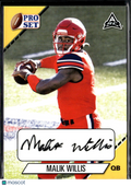 Malik Willis 2021 Leaf Pro Set Auto Autograph RC Rookie Liberty Dolphins